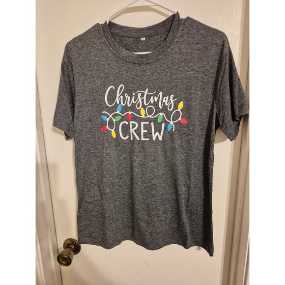 Christmas Crew Tshirt-Size Small- NWT - Picture 1 of 7